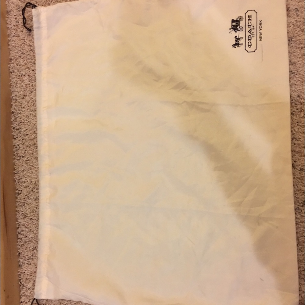 Two (2) Coach Dust Bags!