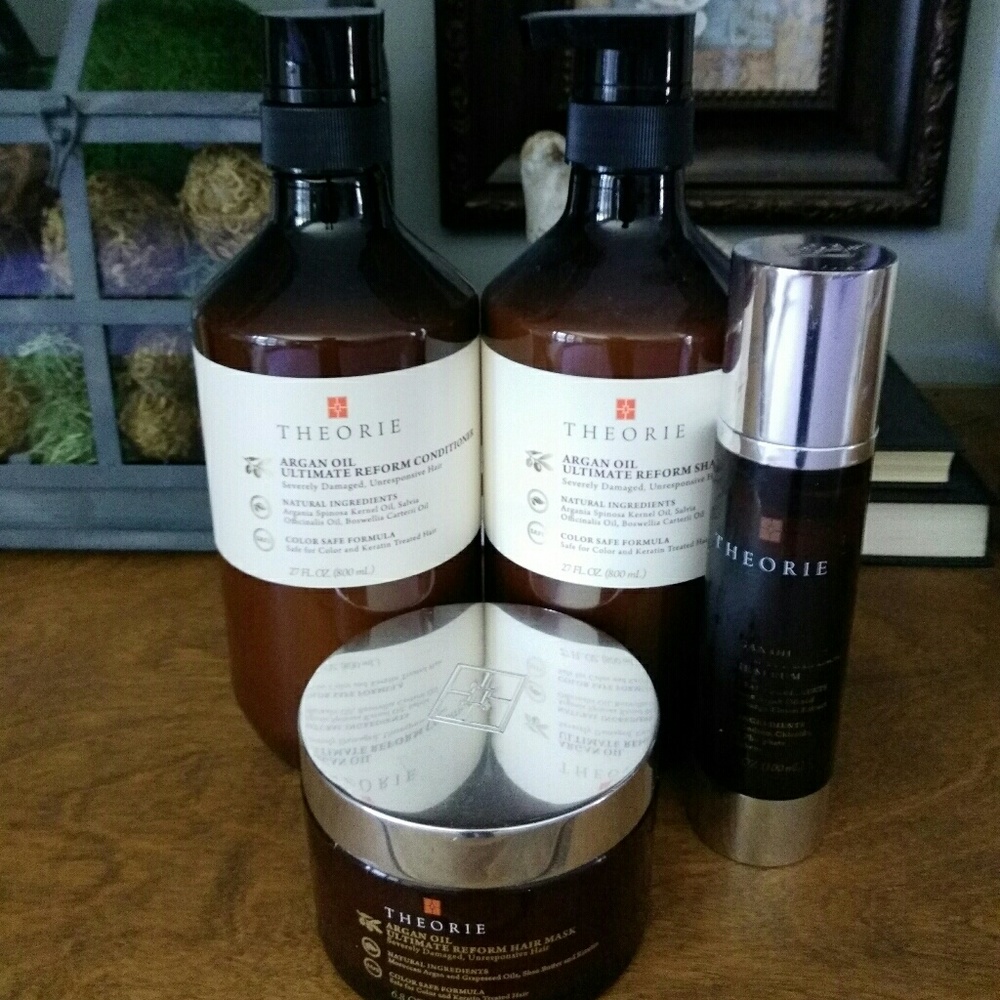 Theorie argan oil hair set