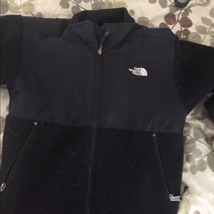 Black kids large north face fleece