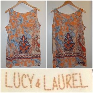 Lucy + Laurel Paisley Tank