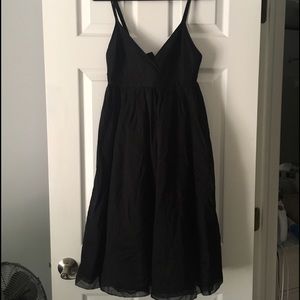 NWT Black linen J. Crew dress