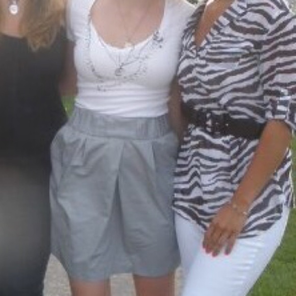 Banana Republic Grey Skirt