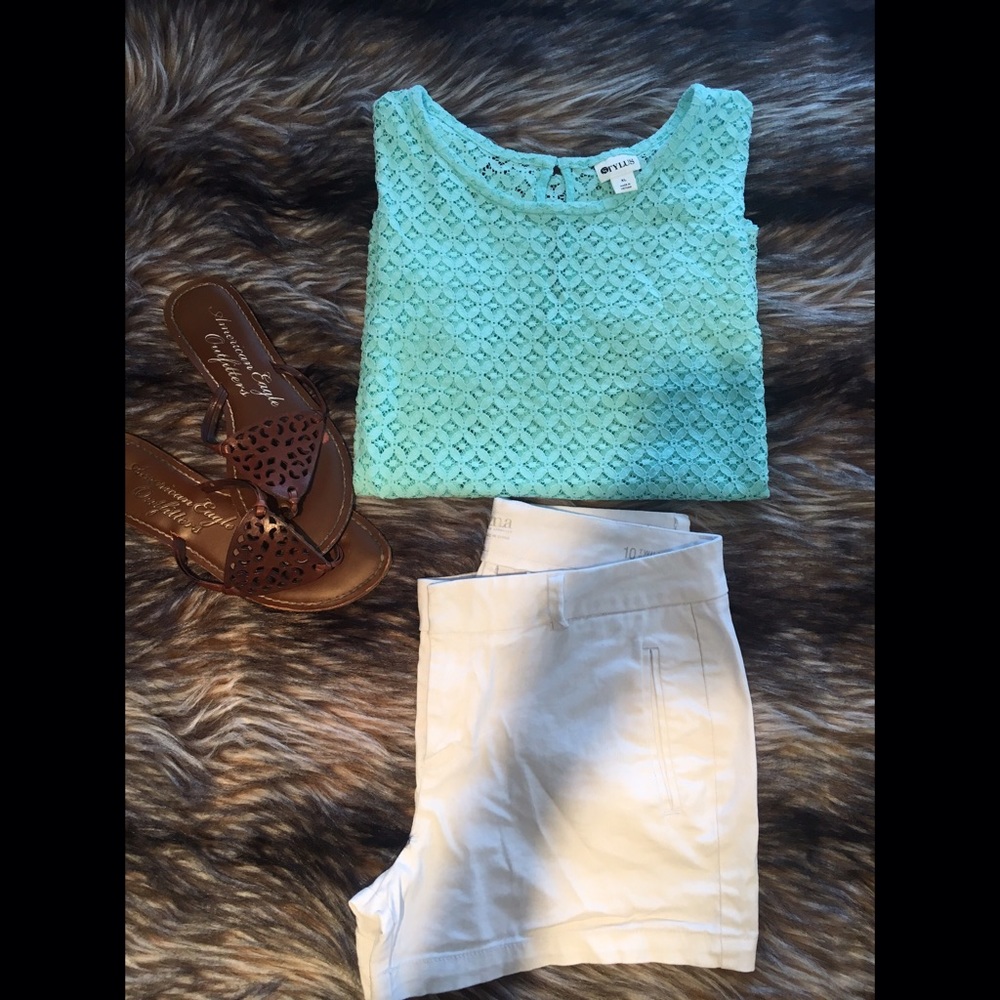 Stylus Sheer Lace Top