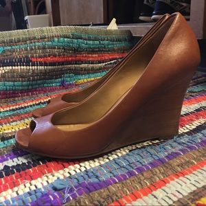 Talbots, beautiful leather wedges!