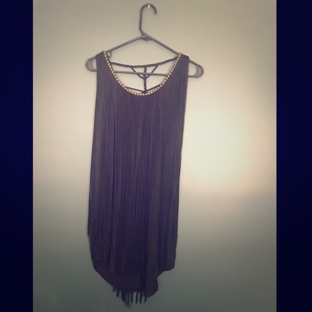 Fun  "Avec" Dress with Tassles