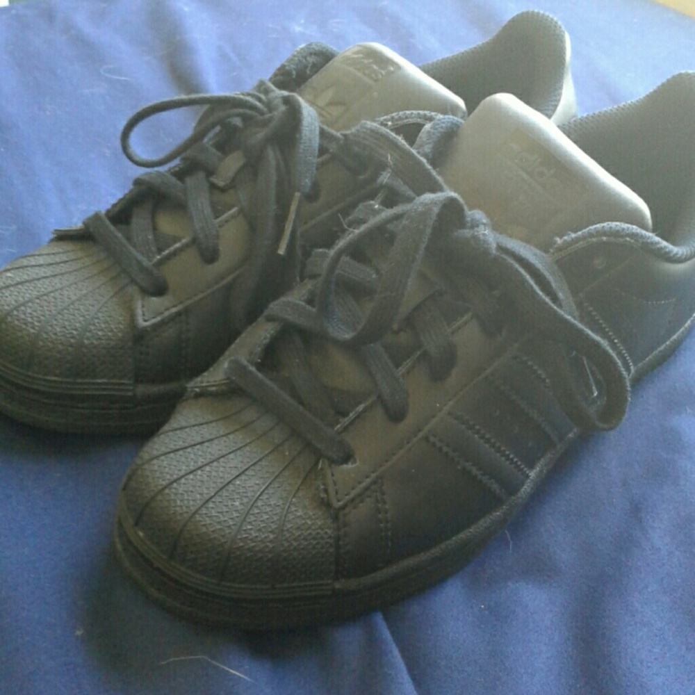 All black Superstars