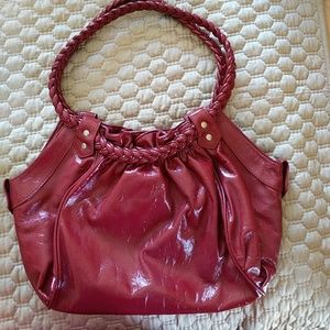 Red Boho Purse