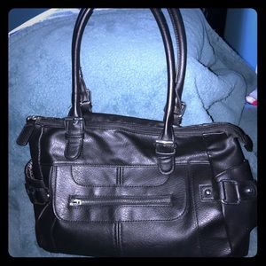 Black handbag