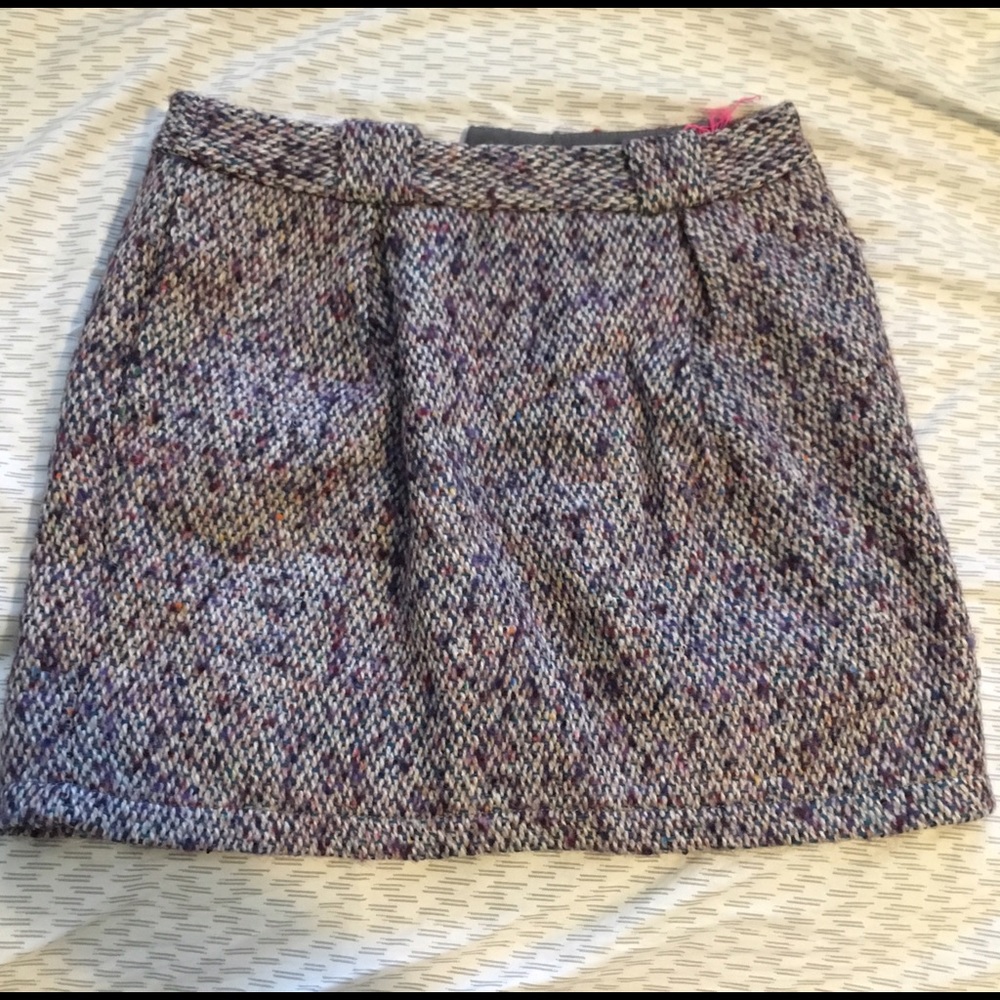 See by Chloe Wool Tweed Skirt