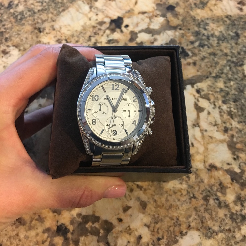 Michael Kors silver watch