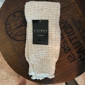 Ralph Lauren leg warmers