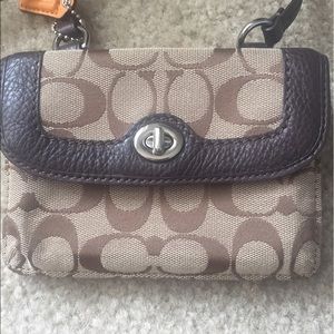 Card holder cross body