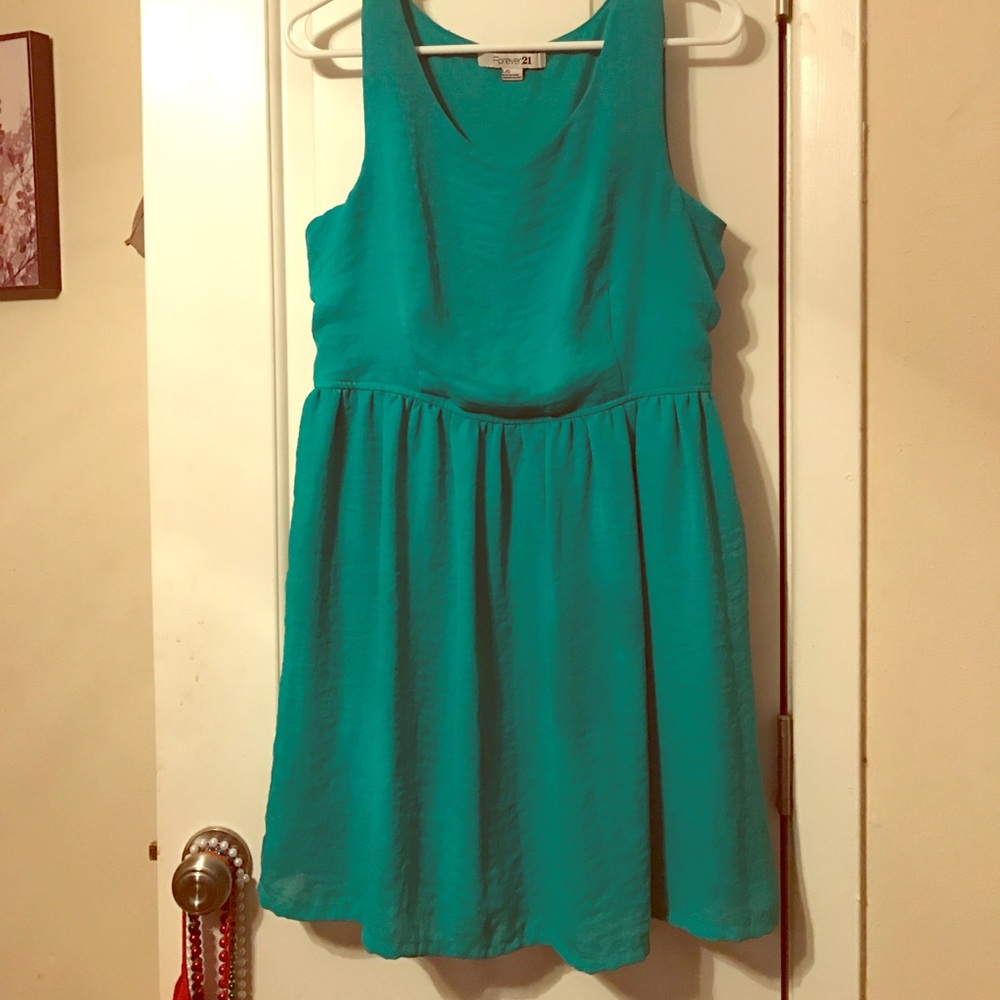 Green dress