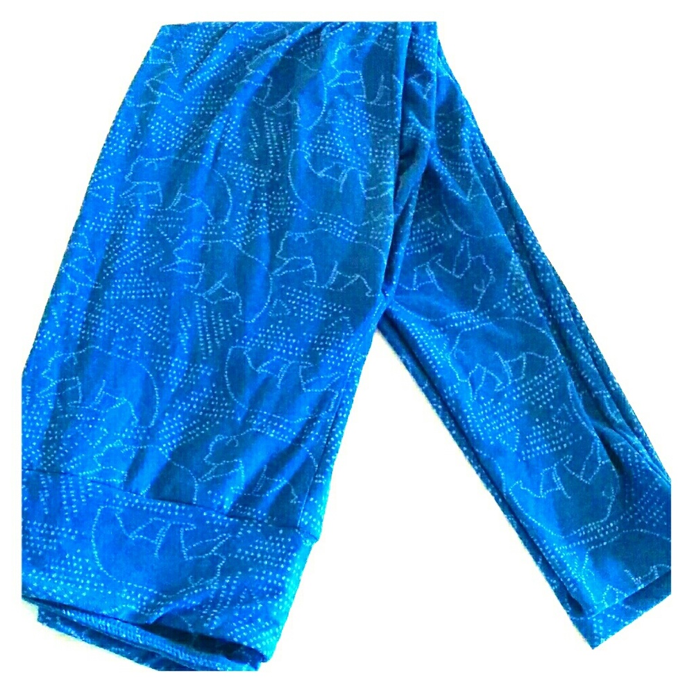 California bears blue GUC OS leggings