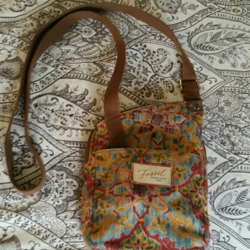 Cute Fossil Crossbody Bag - Small