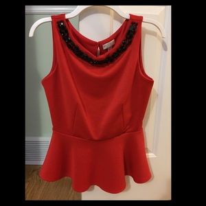 Peplum Tank Top