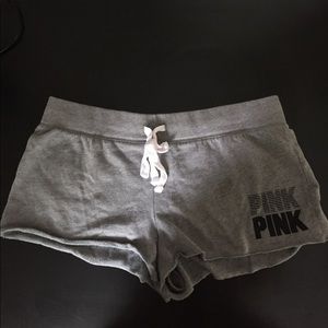 PINK! Grey shorts