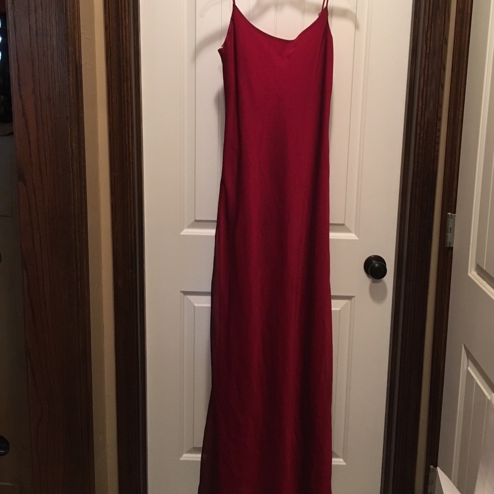 Red Floor length Formal Gown. Size 10.  Gorgeous