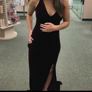 Velvet Prom Dress