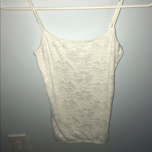 NWOT Aeropostale White Lace Cami