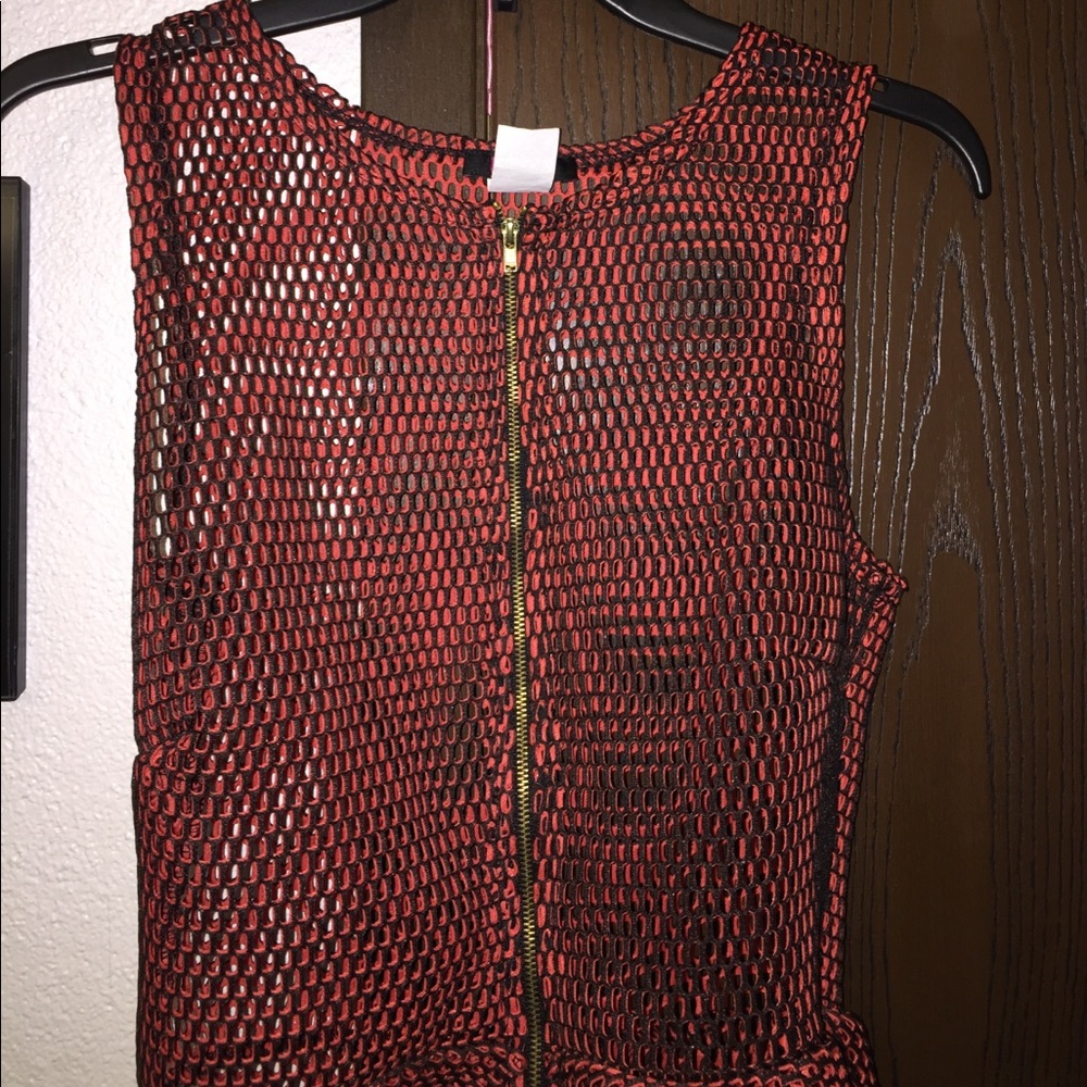 Large see through top