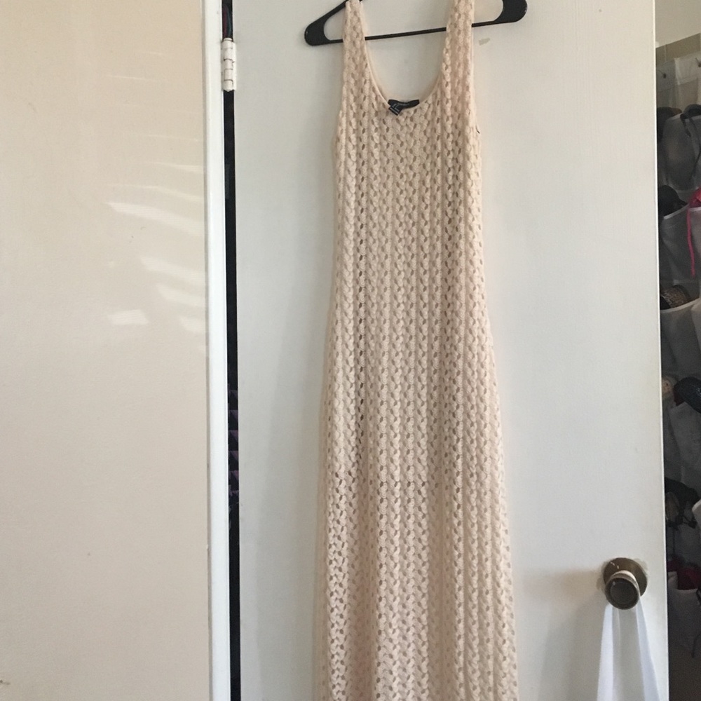 Crochet maxi dress coachella