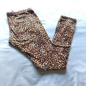 Cheetah Print Leggings