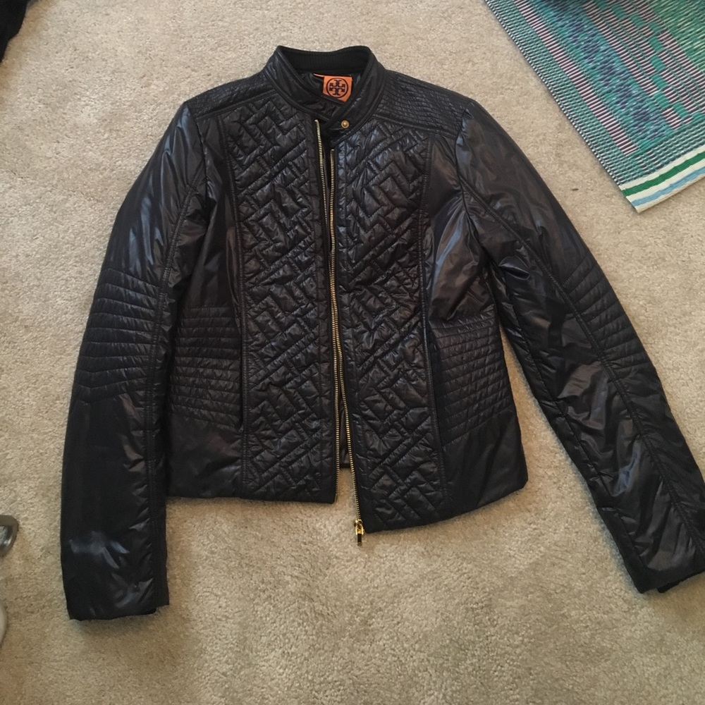 Tory Burch Fitted Puffer Jacket