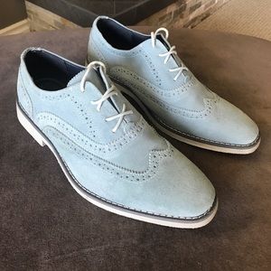 Joseph Abboud Saddle Oxfords, Suede