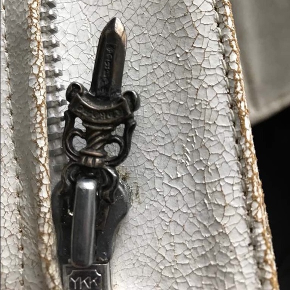 Authentic Chrome Hearts men's leather jacket - Picture 3 of 4