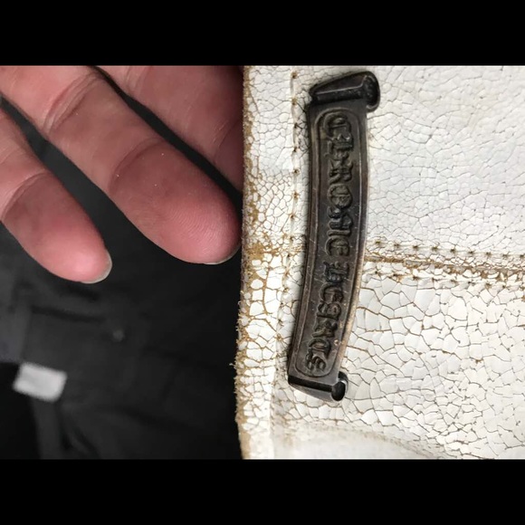 Authentic Chrome Hearts men's leather jacket - Picture 4 of 4