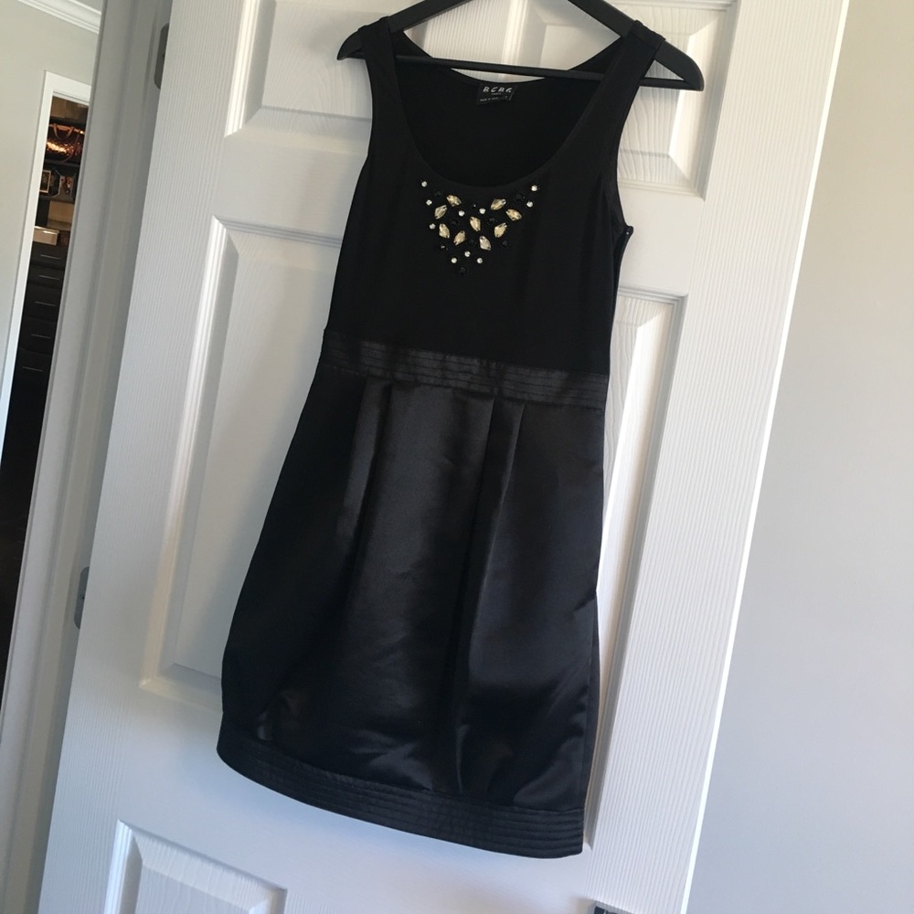 BCBG satin spring dress!
