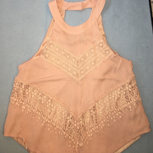 Flirty peach ASTR tank - Picture 1 of 5