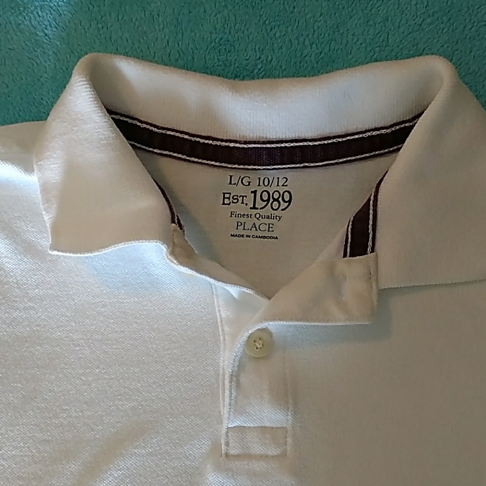 Boys Childrens Place Polo.  Size 10/12