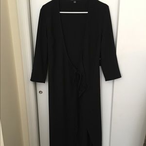 Black tie robe from American apparel