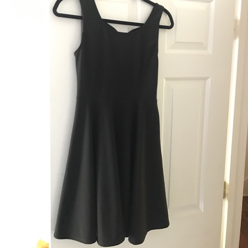 Open Back w/Bow - Black Dress (Dress Up- Small)