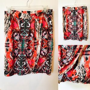 Anthropologie Tribal Print Skirt