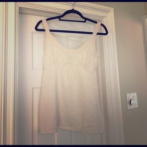 INC beige/ cream tank top
