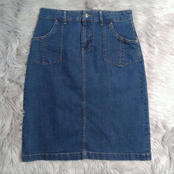 Christopher & Banks Dresses & Skirts - Christopher and Banks Denim Skirt