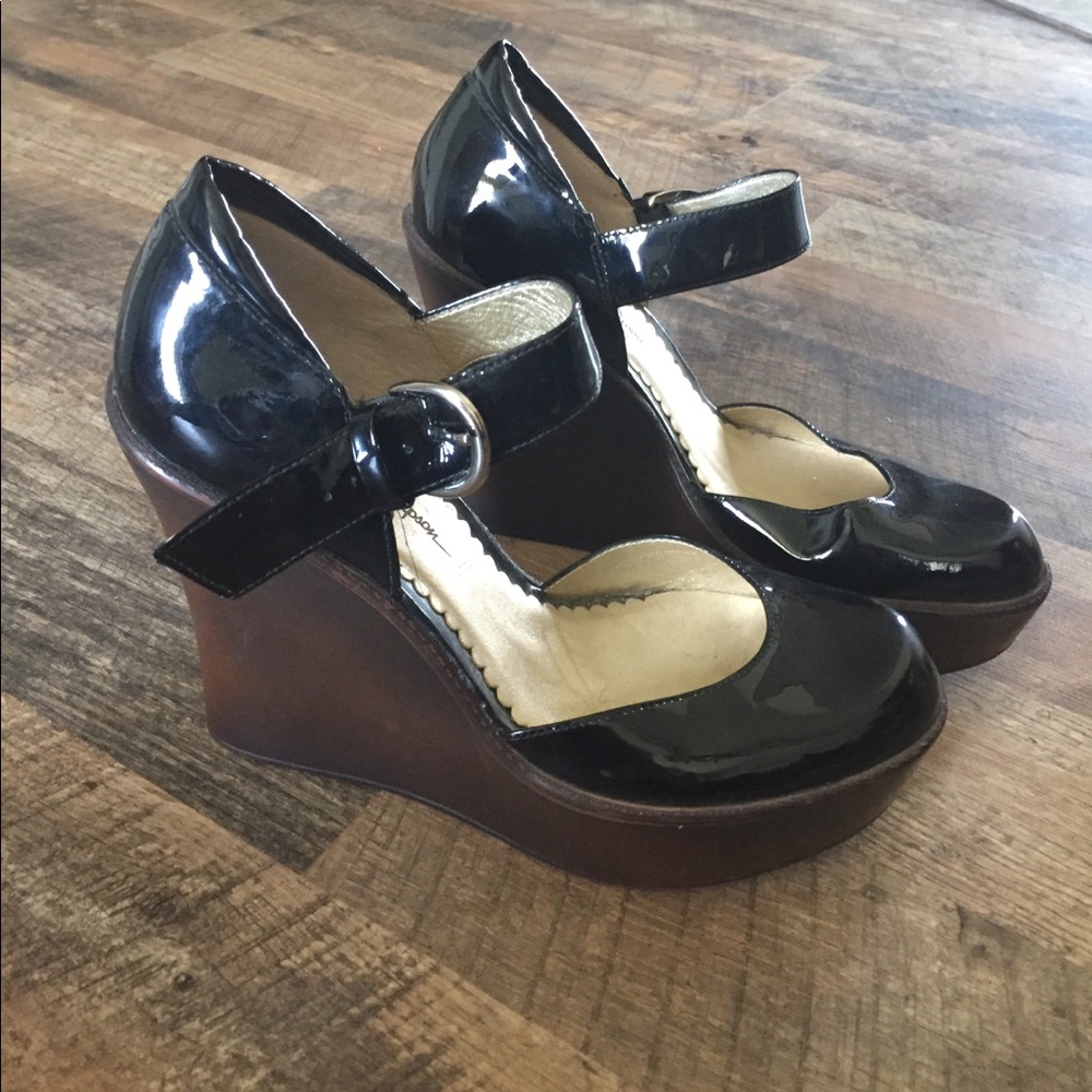 Jessica Simpson wedge Mary Janes size 8