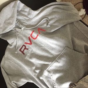 Women RVCA grey hoodie
