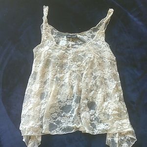 Lace tank