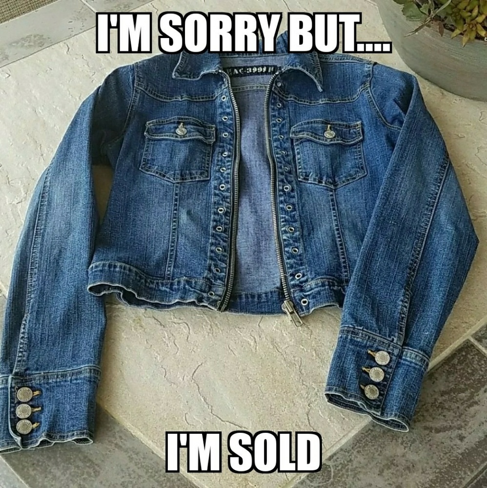 Cropped Jean Jacket - Picture 1 of 5