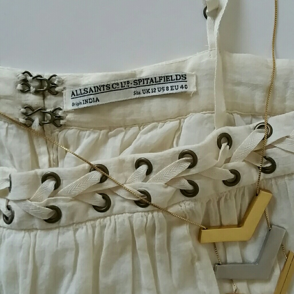 All Saints Spitalfields Riveted Cami - Picture 4 of 6