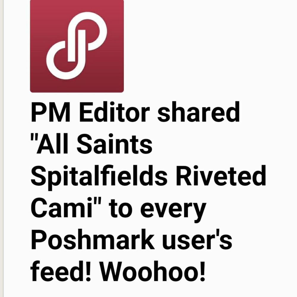 All Saints Spitalfields Riveted Cami - Picture 6 of 6