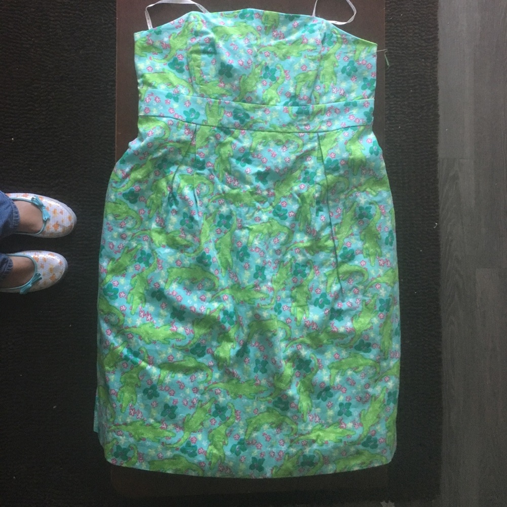 Lilly Pulitzer Alberta gator Betsey dress