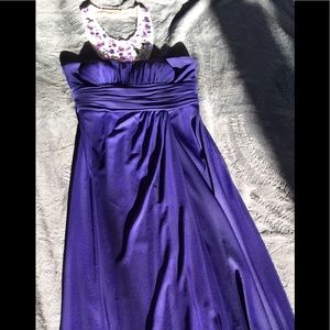 Formal Royal Purple Evening Gown
