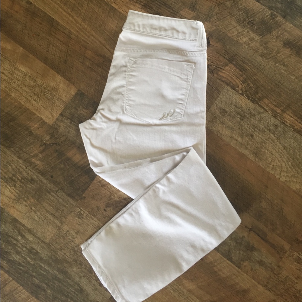 Express crop skinny jeans 6