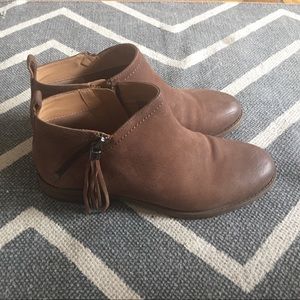 Franco Sarto booties, worn twice