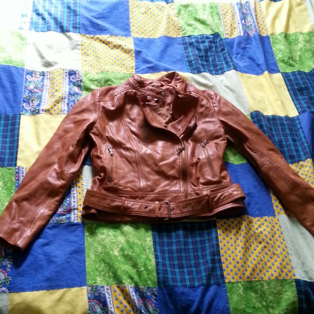Tan Leather Jacket